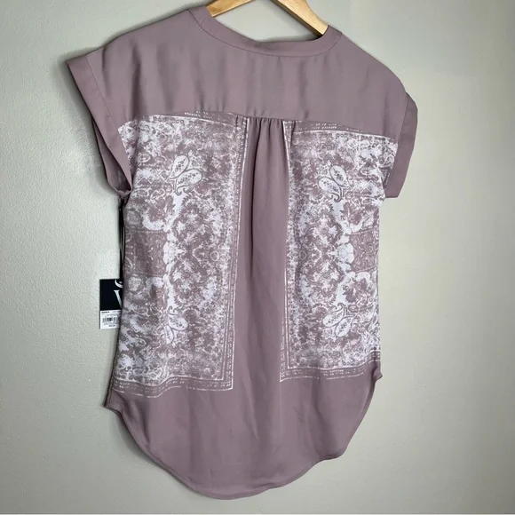 SIMPLY VERA VERAWANG SHORT SLEEVE POPOVER SIZE X-SMALL - Picture 5 of 9